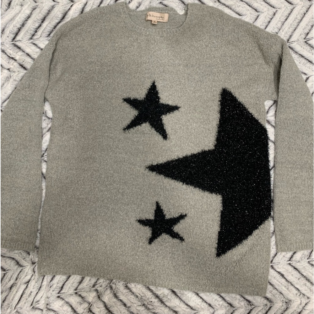 Philosophy Sweater Holiday Fall Medium
